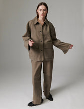 Indlæs billede til gallerivisning DAY, HARRY SUEDE JACKET, WALNUT