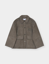 Indlæs billede til gallerivisning DAY, HARRY SUEDE JACKET, WALNUT