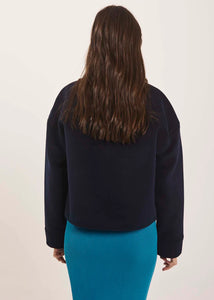 NORR, HELLA SHORT SHIRT BLUE