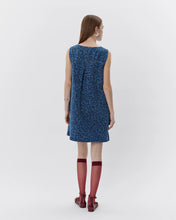 Indlæs billede til gallerivisning SOFIE SCHNOOR, INGRID DRESS LEO DENIM BLUE