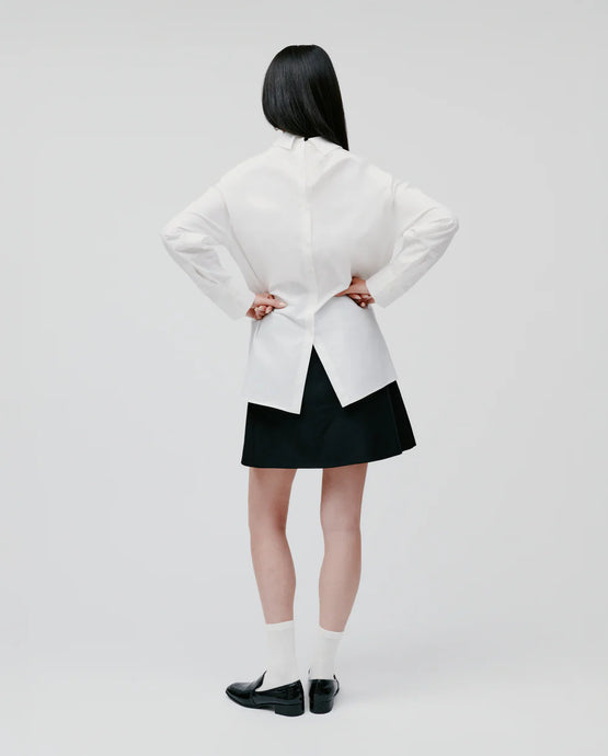 IVY OAK, EMORY DOUBLE SHIRT WHITE