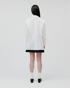 IVY OAK, EMORY DOUBLE SHIRT WHITE