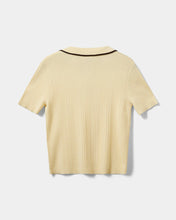 Indlæs billede til gallerivisning SOFIE SCHNOOR, JAMIE KNIT POLO OFF WHITE