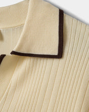 Indlæs billede til gallerivisning SOFIE SCHNOOR, JAMIE KNIT POLO OFF WHITE