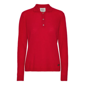 BETA, KASSANDRA POLO SHIRT RED