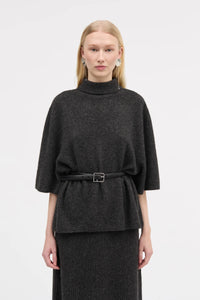 MARK TAN, KOLLY YAK KNIT DARK GREY