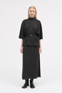 MARK TAN, KOLLY YAK KNIT DARK GREY