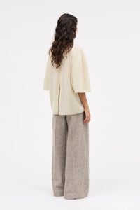 MARK TAN, KOLLY YAK KNIT IVORY