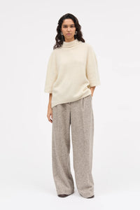 MARK TAN, KOLLY YAK KNIT IVORY