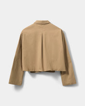 Indlæs billede til gallerivisning SOFIE SCHNOOR, LARK SHORT SHIRT JACKET CAMEL