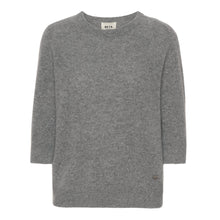 Indlæs billede til gallerivisning BETA, LADY SLEEVE O - NECK GREY MELANGE