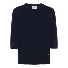 Indlæs billede til gallerivisning BETA, LADY SLEEVE O - NECK NAVY