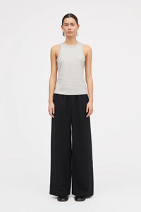 MARK TAN, PALMIRA CREPE PANT BLACK