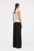 Indlæs billede til gallerivisning MARK TAN, PALMIRA CREPE PANT BLACK