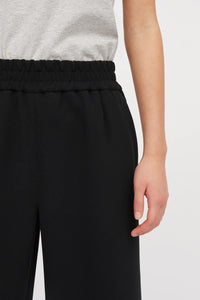 MARK TAN, PALMIRA CREPE PANT BLACK