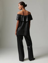 Indlæs billede til gallerivisning DAY, LIRA SOFT LEATHER TOP