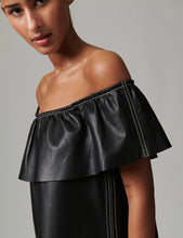 Indlæs billede til gallerivisning DAY, LIRA SOFT LEATHER TOP