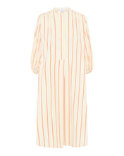 Indlæs billede til gallerivisning LA ROUGE, LOUISE SHIRT DRESS - SAND / ORANGE