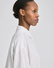 Indlæs billede til gallerivisning GAI &amp; LISVA, LUSINDA DOUBLE CLUTH SHIRT WHITE