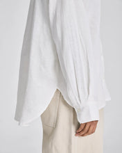 Indlæs billede til gallerivisning GAI &amp; LISVA, LUSINDA DOUBLE CLUTH SHIRT WHITE