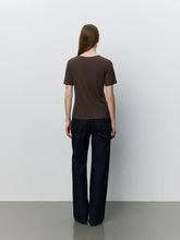 Indlæs billede til gallerivisning SOFIE SCHNOOR, MILANO STRAIGHT JEANS, DARK DENIM