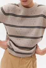 Indlæs billede til gallerivisning BETA, MILLE SHORT SLEEVE SAND MELANGE