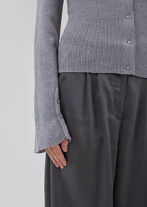 MODSTROM, HIROKI CARDIGAN GREY