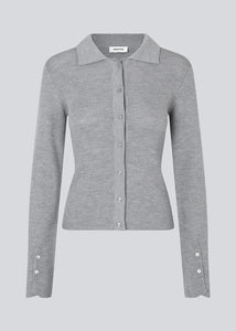 MODSTROM, HIROKI CARDIGAN GREY