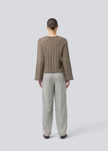 Indlæs billede til gallerivisning MODSTROM, KURTIS O-NECK KNIT CHOKOLATE CHIP