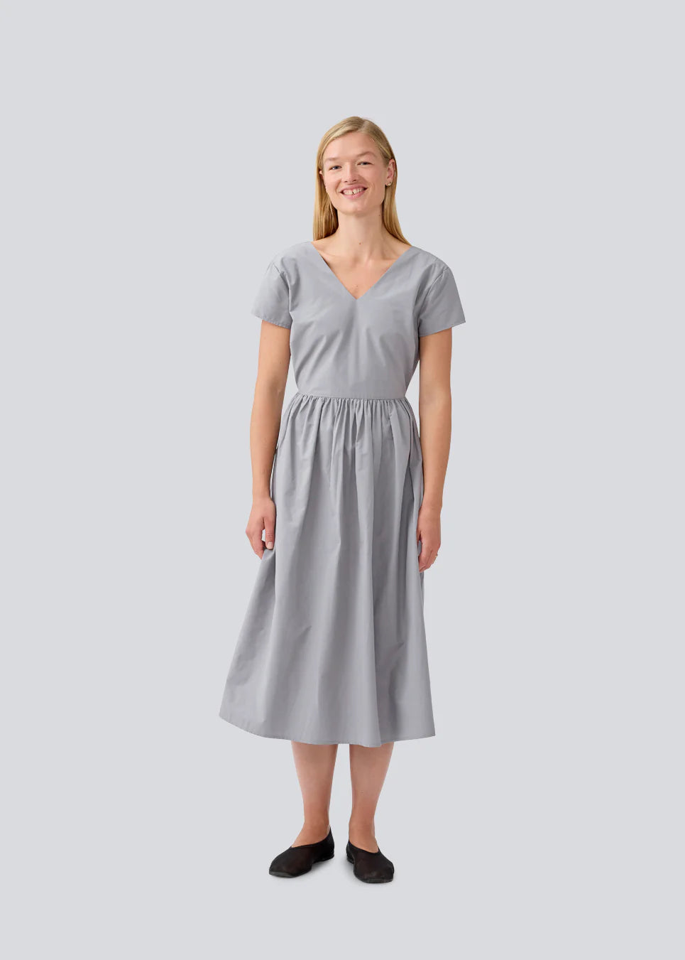 MODSTROM, MALLE LONG DRESS GREY