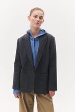 Indlæs billede til gallerivisning BETA, MOLLY BLAZER GREY CHECK