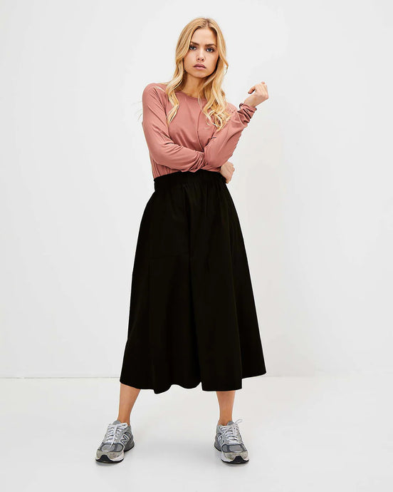 LA ROUGE, VILMA SKIRT BLACK