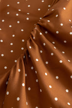 Indlæs billede til gallerivisning LOVECHILDN NOOR DRESS - DOT PRINT CARAMEL