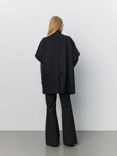 Indlæs billede til gallerivisning SOFIE SCHNOOR, PALOMINASW CAPE - DARK GREY