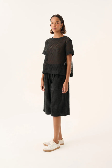 RUE DE TOKYO, PERLEY TROUSERS BLACK