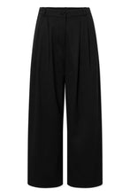 Indlæs billede til gallerivisning RUE DE TOKYO, PRUDIE TENCEL PANTS BLACK