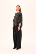 Indlæs billede til gallerivisning RUE DE TOKYO, PRUDIE TENCEL PANTS BLACK