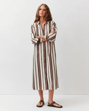 Indlæs billede til gallerivisning DIEGA, RIVATA DRESS - ECRU NOIR TERRE