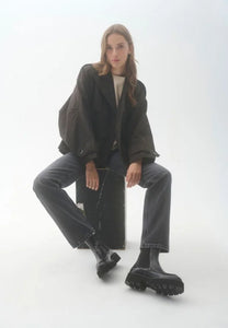 BUKELA, RIVA SHORT BOOT BLACK