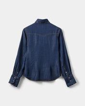 Indlæs billede til gallerivisning SOFIE SCHNOOR, WILDY DENIM SHIRT, DARK DENIM