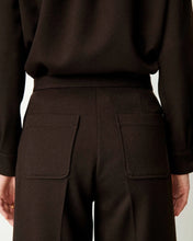 Indlæs billede til gallerivisning SESSÚN, ALBERWOOL PLEATED PANT, EBENE