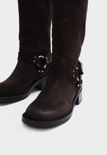 Indlæs billede til gallerivisning BUKELA, ELLIE BOOT SUEDE MOCCA