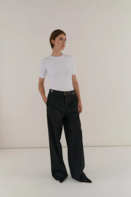 HERMAN, CLASSIC WIDE LEG NAVY