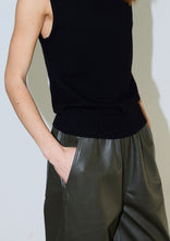 Indlæs billede til gallerivisning RAIINE, DORAN LEATHER PANTS, OLIVE