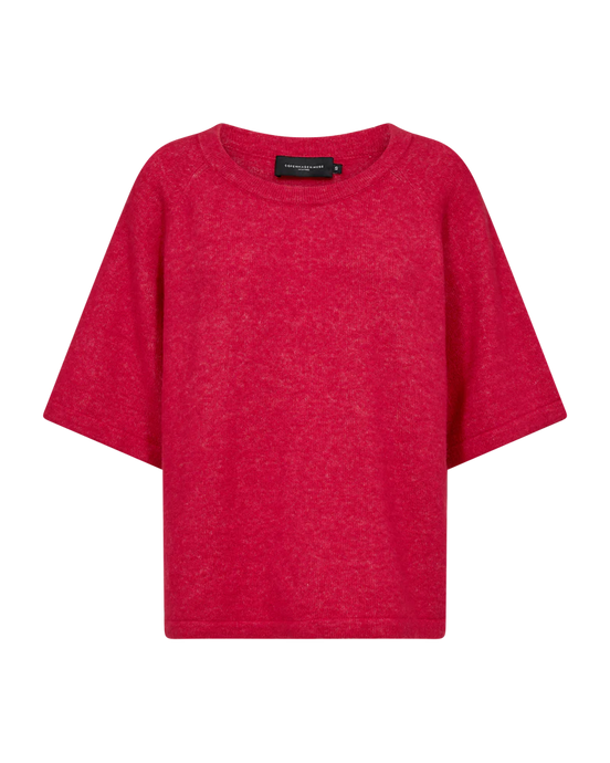 COPENHAGEN MUSE, IBRA RAGLAN-PULLOVER RED