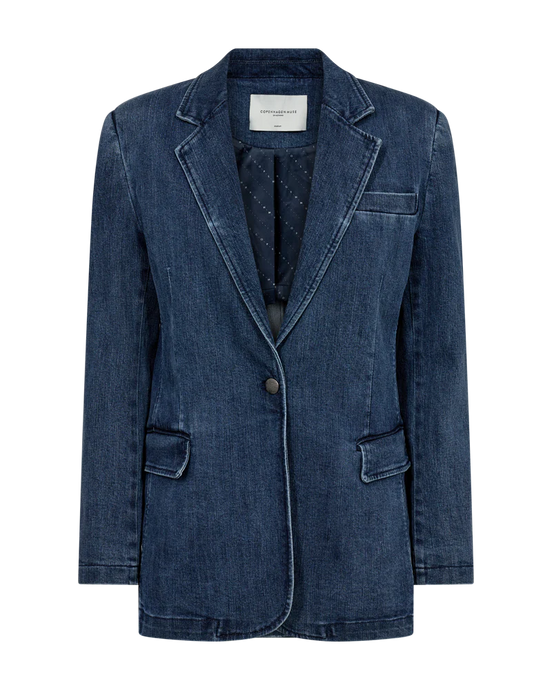 COPENHAGEN MUSE,  CMJEAN BLAZER | DENIM BLUE