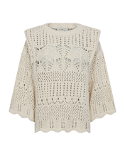 Indlæs billede til gallerivisning COPENHAGEN MUSE, MILA PULLOVER OFFWHITE