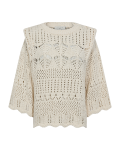 COPENHAGEN MUSE, MILA PULLOVER OFFWHITE