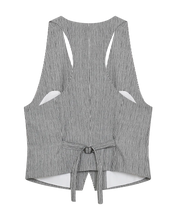 Indlæs billede til gallerivisning COPENHAGEN MUSE, EMILY WAISTCOAT BLACK/WHITE