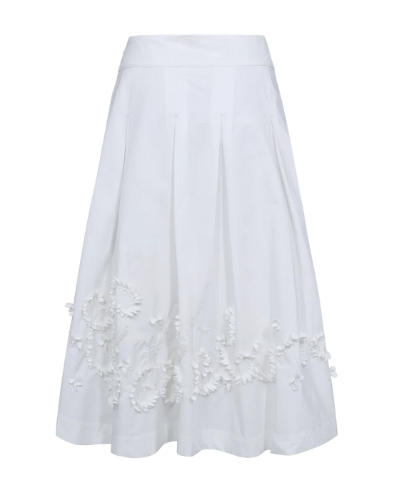 COPENHAGEN MUSE, VATAN SKIRT WHITE